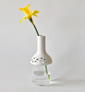 Váza - Porcelain / Glass