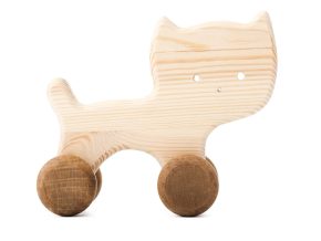 Kočička Nelinka – dřevěná hračka