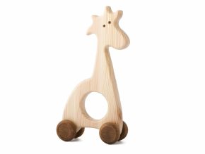 Žirafka Jozefka – dřevěná hračka