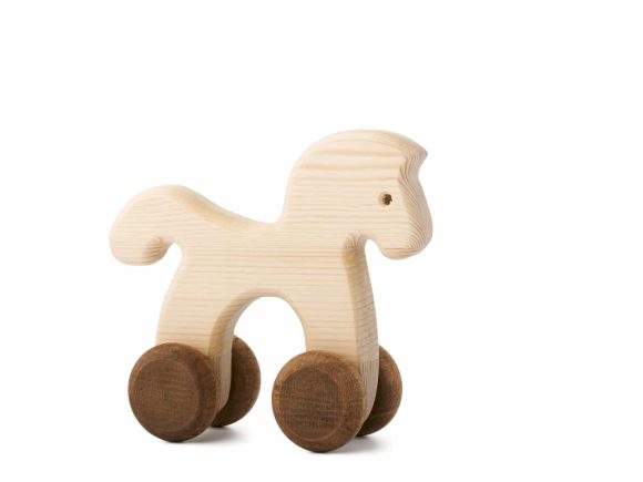 Koníček Janíček – dřevěná hračka