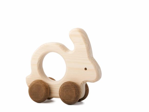 Zajíček Tomíček – dřevěná hračka
