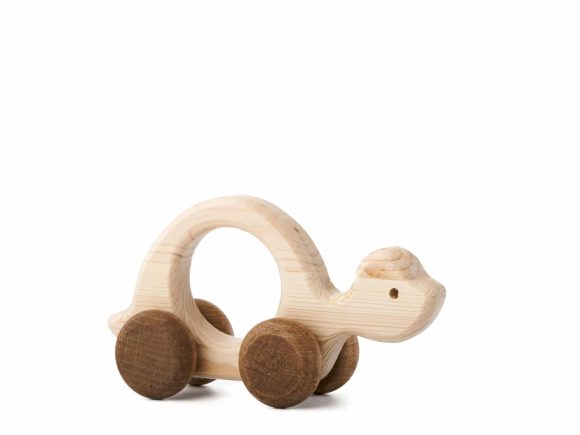 Želva Elva – dřevěná hračka