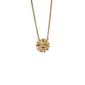 Pozlacený náhrdelník Aura 002