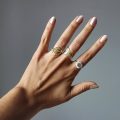 Pozlacený prsten Aura 001