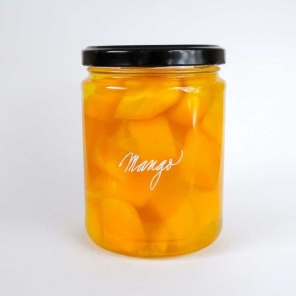 Mangový kompot 780g