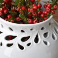 Porcelánová váza baňatá - Madeira