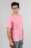 Růžové konopné tričko