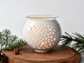 Porcelánový svícen, aromalampa - Kapky