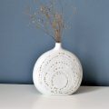 Porcelánová váza - Kruhy na vodě