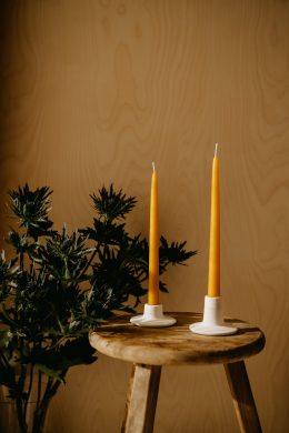 Vysoká svíčka kónická – everyday 2ks