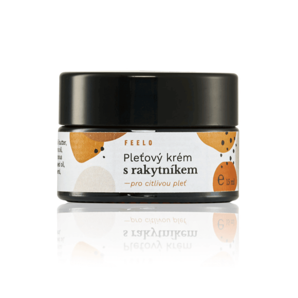 Pleťový krém s rakytníkem - pro citlivou pleť - 15 ml