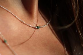 BALLE Smaragd / silver