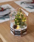 Florárium "Christmas house" -krásný Vánoční darek