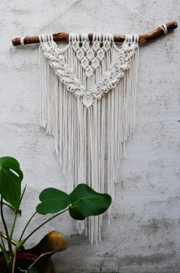 MACRAMÉ KRÉMOVÉ XL