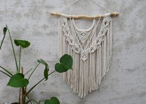 MACRAMÉ KRÉMOVÉ XL