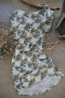 Mušelínové dlouhé letní šaty Vesna