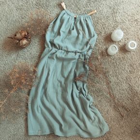 Mušelínové letní šaty Summer dream / Mint