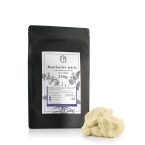 Bambucké máslo (kousky) s citronovou trávou a levandulí ke šlehání 250g, 500g, 1kg