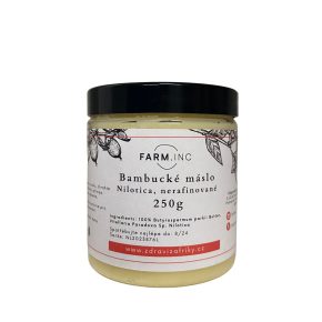 NILOTICA nerafinované bambucké máslo 250g/500g/1kg/5kg | FARM.INC