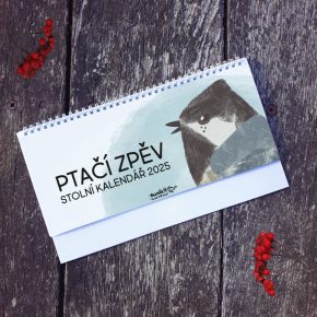 Ptačí zpěv 2025 (stolní kalendář)